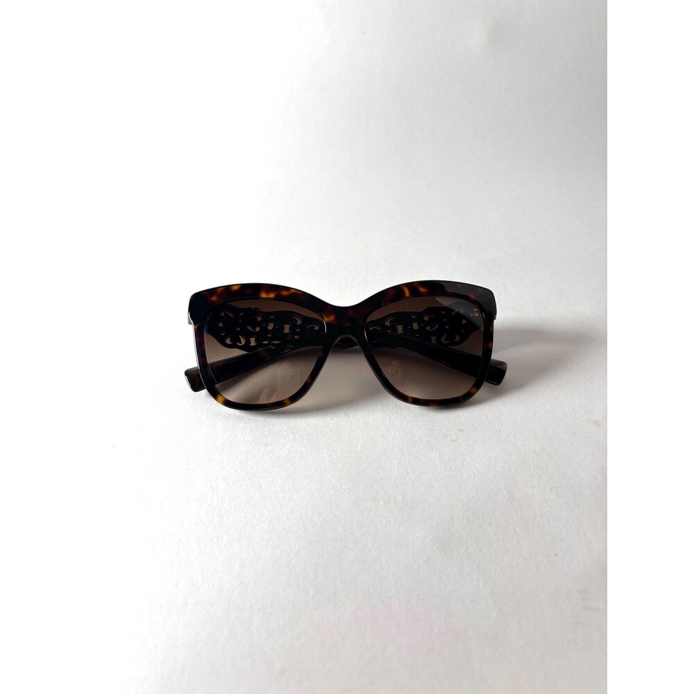 Vintage Dolce & Gabbana Oversized Tortoise Baroque Y2K Sunglasses